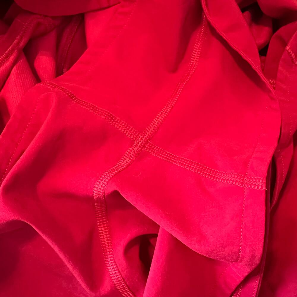 Lululemon Speed Up Shorts High-Rise Lined 2.5" Dark Red Women's Size 14 Running - Picture 5 of 10